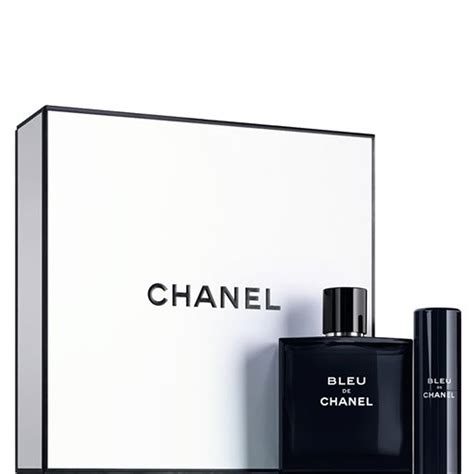 bleu de chanel refill set.